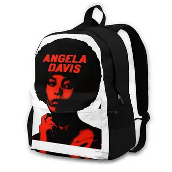 Angela Davis Дорожная сумка для ноутбука, модные сумки, Активистская философия, академический марксистский социализм, феминизм, Bbp, черный
