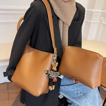 Дизайнерские женские сумки из искусственной кожи, сумки-ведра, высококачественные женские маленькие сумки-мессенджеры, модная женская сумка через плечо
