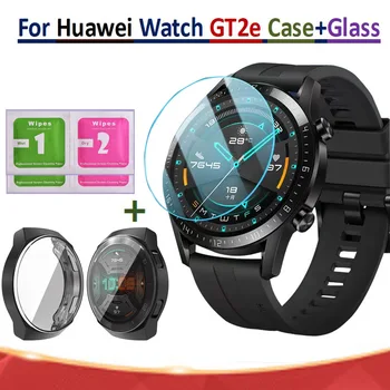 Для Huawei watch GT2e Смарт-браслет Рамка Безель Замена защитных пленок для экрана 3D Стеклянная пленка для Huawei GT 2e Чехол для часов