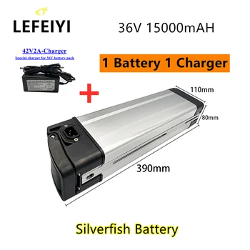 Литиевый аккумулятор 36V 15AH 500W 18650 мощностью 500 Вт для Ebike Silver Fish