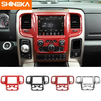 Наклейки для украшения центральной консоли автомобиля SHINEKA, Навигационная панель, наклейки для Dodge Ram 1500 2011-2017 Аксессуары для интерьера