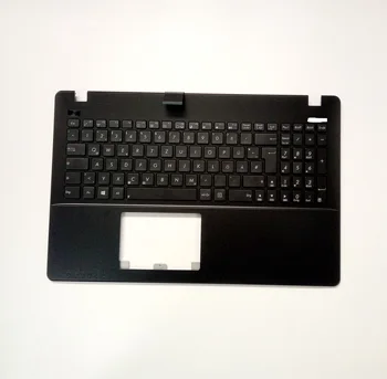 Новый Чехол-клавиатура Tastatur из натуральной кожи с черной подставкой для рук для Asus X552M X552MD X552MJ X552V X552VL X552W X552WA X552WE