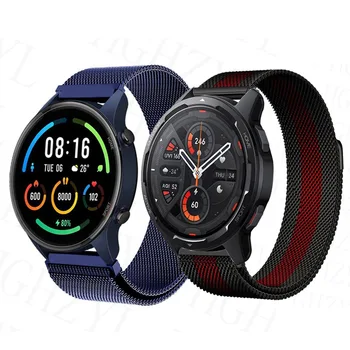 металлическая магнитная петля 22 мм для смарт-часов Xiaomi Watch S1 Active, браслет из нержавеющей стали для Mi Watch, спортивный ремешок Color 2 S2