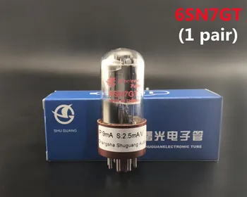 (1 пара) Dawning 6SN7GT (6SN7-T, WE6SN7, CV181-Z, CV181-T, 6N9P) в паре с усилителем мощности HIFI аудио вакуумной трубки
