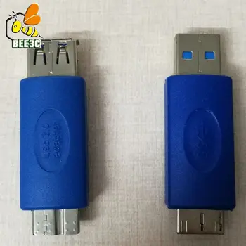 3,0 USB A мужской / женский к micro male Универсальный USB 3,0 A женский к Micro B Мужской note3 otg Конвертер Адаптер Для жесткого Диска 300 шт.