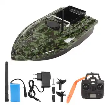 GPS Рыболовная лодка-приманка Контейнеры для 1 приманки Беспроводная лодка-приманка с функцией автоматического возврата 1,5 кг приманки для круизной рыбалки Умная радиоуправляемая лодка-приманка