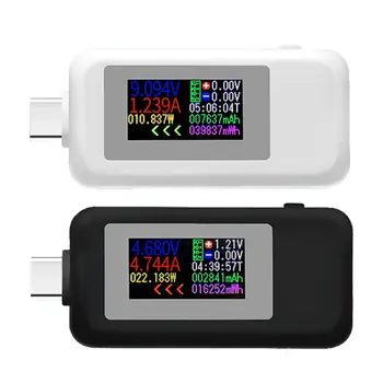 KWS-1902C Type-C Цветной Дисплей USB Тестер Мобильного Банка Зарядное Устройство Детектор Челнока
