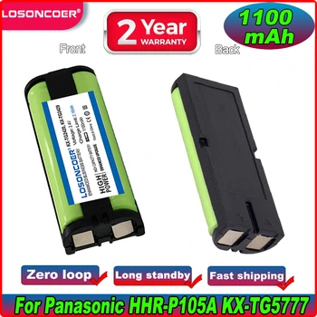 Ni-MH Аккумулятор для беспроводного телефона Panasonic HHR-P105 HHR-P105A KX-TG5777 KX-TGA571 KX-TGA242 KX-2420 KX-2422 KX-TG5779 KX-6702