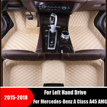 Автомобильный Коврик Для Mercedes-Benz A Class A45 AMG 2014 2015 2016 2017 Передний Задний Коврик В Комплекте Вкладыш Всепогодный Водонепроницаемый