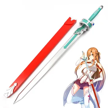 Аниме-игра Sword Art Online SAO Yuuki Asuna Lambent Light Sword Оружие Реквизит Ролевая игра Модель Деревянного меча Асуны на Хэллоуин
