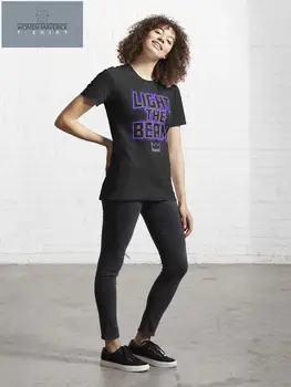 Баскетбольная футболка Light the Beam Sacramento 2023, новые модные футболки с принтом, одежда для женщин