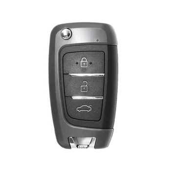 Для KEYDIY NB25 KD Автомобильный Ключ с дистанционным управлением Универсальный 3 Кнопки для KD900/KD-X2 KD MINI/KD-MAX для Hyundai
