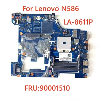 Для ноутбука Lenovo N586 материнская плата QAWGH LA-8611P DDR3 100% Протестирована, полностью работает
