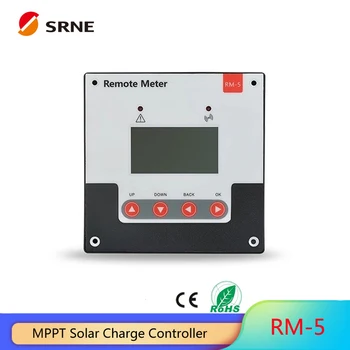 ЖК-экран RM-5 для MPPT-контроллера Серии SR-ML, MPPT-Дисплей, Ручной ШИМ-Контроллер Солнечной Зарядки RM-5 С USB-Передачей RS232