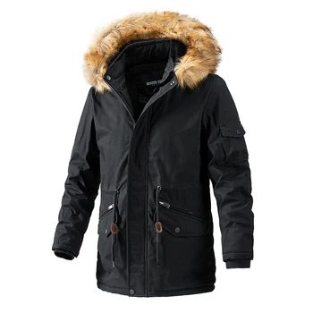 Зимняя мужская куртка 2023 года, водонепроницаемое ветрозащитное теплое пальто, модная верхняя одежда, уличное горное пальто, съемный мужской топ с капюшоном