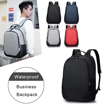 Мужской рюкзак для отдыха и путешествий, мужская портативная модная деловая сумка для ноутбука, водонепроницаемый рюкзак для ноутбука большой емкости