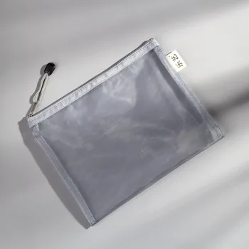 Нейлоновая сетчатая сумка для карандашей большой емкости для студентов, сумка для карандашей, канцелярские школьные принадлежности