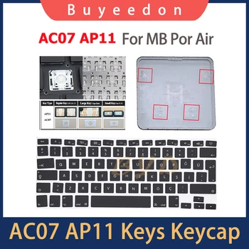 Новый AC07 AP11 Keys Key Cap Для Macbook Air A1369 A1466 Pro Retina A1398 A1425 A1502 Keycaps 2012 2013 2014 2015 Годов выпуска