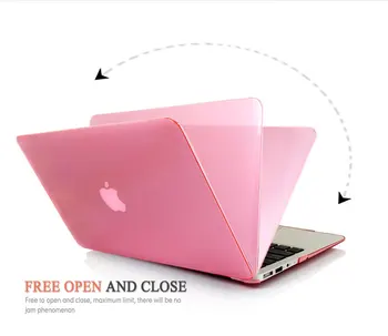 Новый Жесткий Хрустальный чехол для Macbook Air 13, Кристально Чистый Матовый жесткий ПК с Пластиковой Оболочкой, чехол-сумка для Apple Macbook Air 13