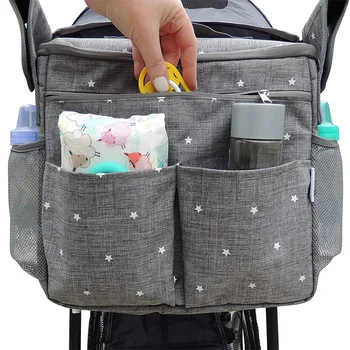 Органайзер для детских колясок, подстаканники, Диспенсер для влажных салфеток, карманный коврик для пеленания и сумки для хранения игрушек, рюкзаки