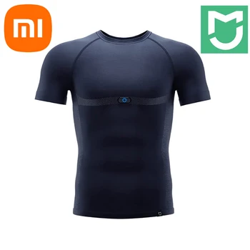 Оригинальная футболка Mijia с ЭКГ-чипом Smart ADI, отслеживающим частоту сердечных сокращений, анализ глубины усталости, которую удобно стирать