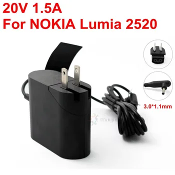 Оригинальное зарядное устройство US 20V 1.5A AC-300 Adapter для Nokia Lumia 2520 Tablet 30W AC DC Adapter Charger