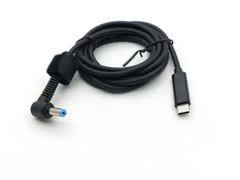 Преобразователь постоянного тока USB Type C в 5,5x1,7 штекерный разъем USB C, кабель для зарядки PD, шнур новый