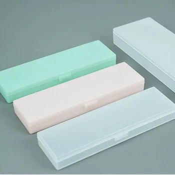 Прозрачный пластиковый пенал для студентов Без печати И пенал с низким содержанием углерода для защиты окружающей среды