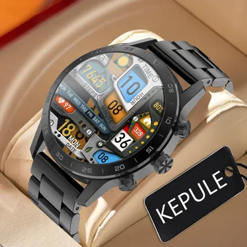 Смарт-Часы Мужские 454*454 Полный Сенсорный Спортивный Фитнес-Трекер IP68 Водонепроницаемые Женские ЭКГ-Пульсометр Smartwatch Для Телефона Xiaomi Huawei