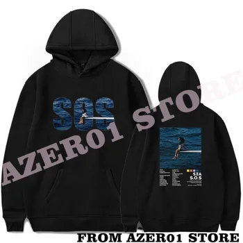 Толстовки SZA New Album SOS Merch, зимние мужские/женские толстовки Sweet Streetwear с капюшоном, толстовка певицы с длинным рукавом