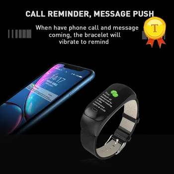 смарт-браслет с напоминанием о звонке на 2019 год, автоматический мониторинг в соответствии с упражнениями человека и частотой пульса, умный браслет smartband